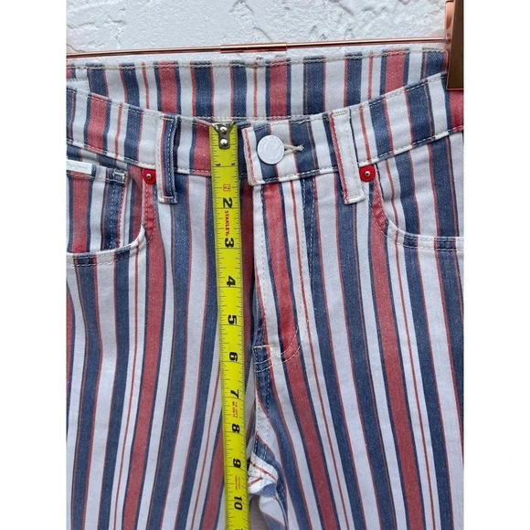 Pepe Jeans Womens Skyler Stripe Straight Trouser Pants Multi Sz 27/30 - Picture 13 of 16